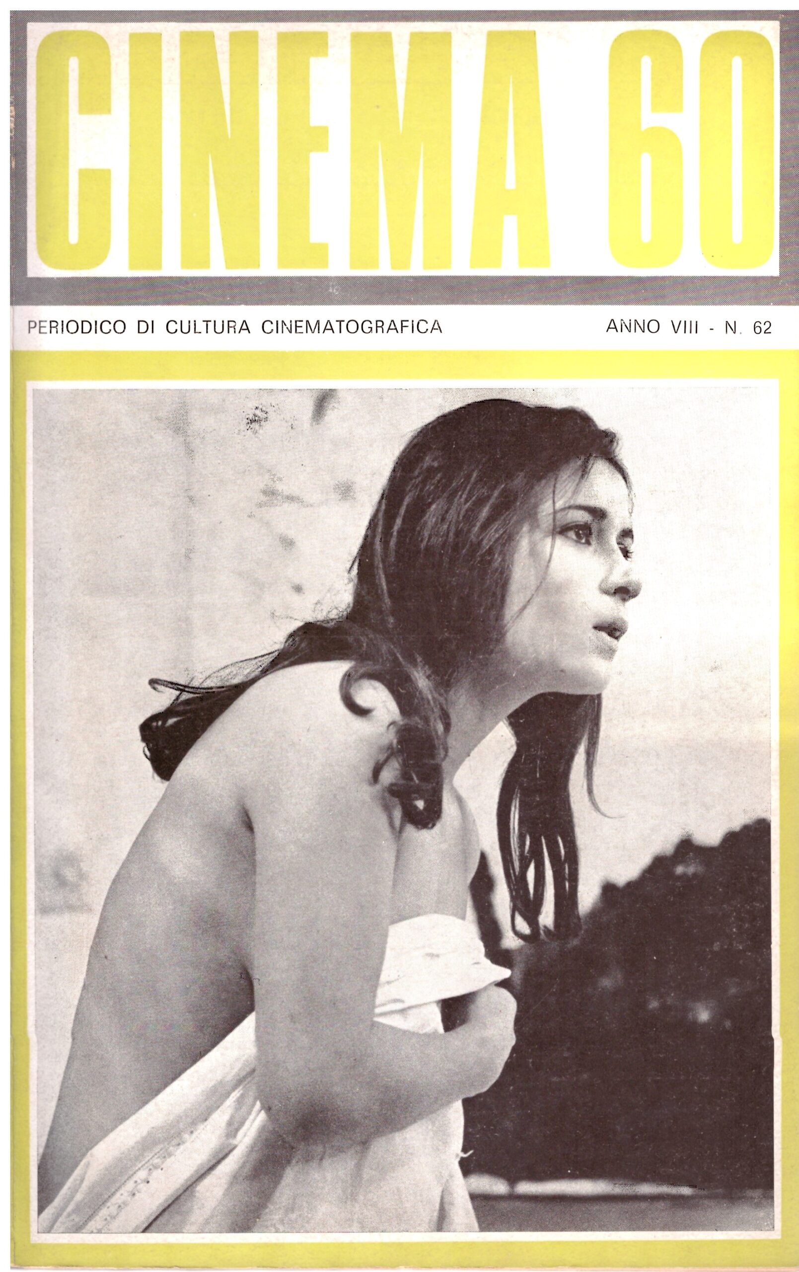 Cinema 60 - Periodico di cultura cinematografica N 62