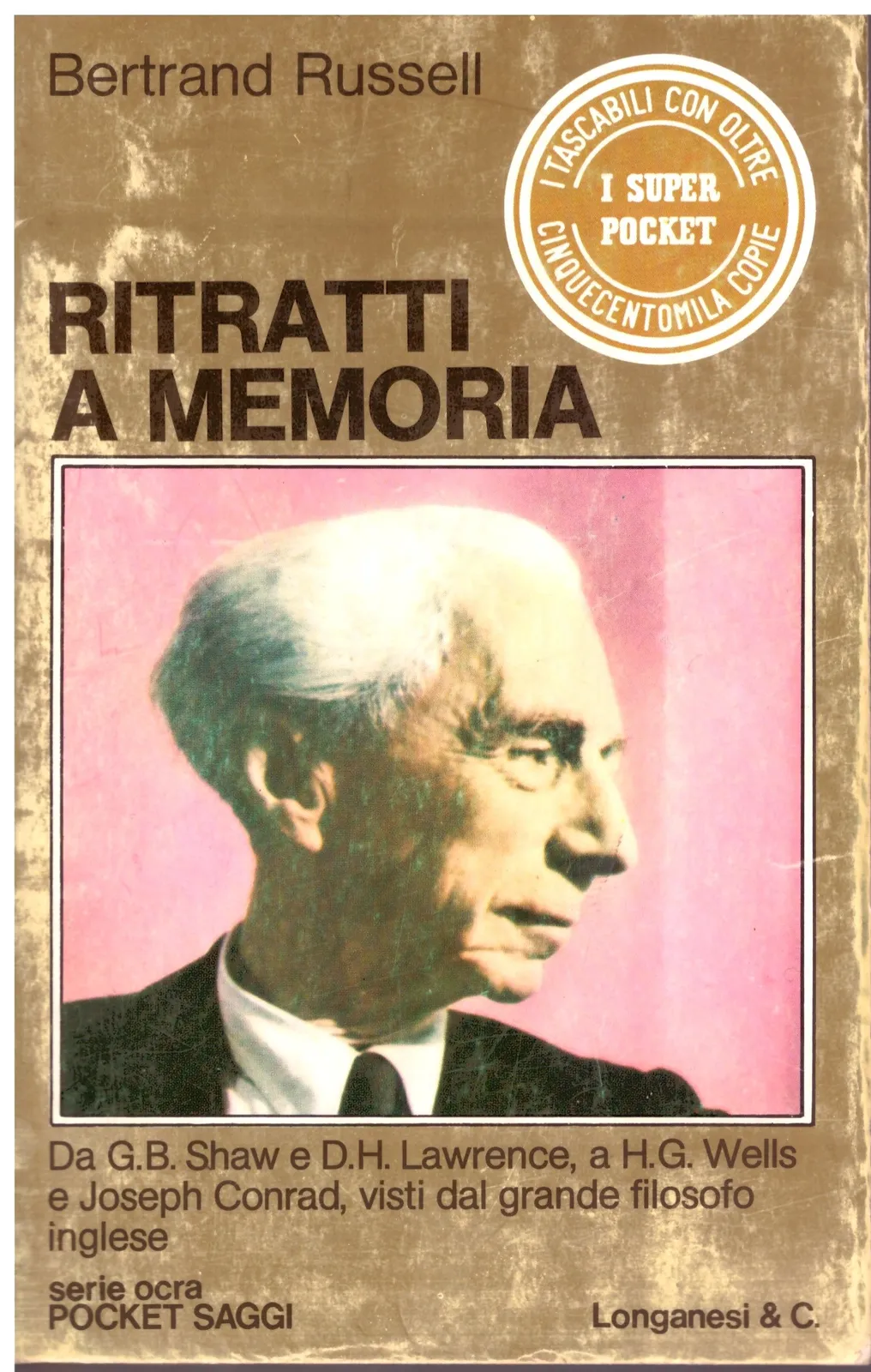 Ritratti a memoria - Bertrand Russell.