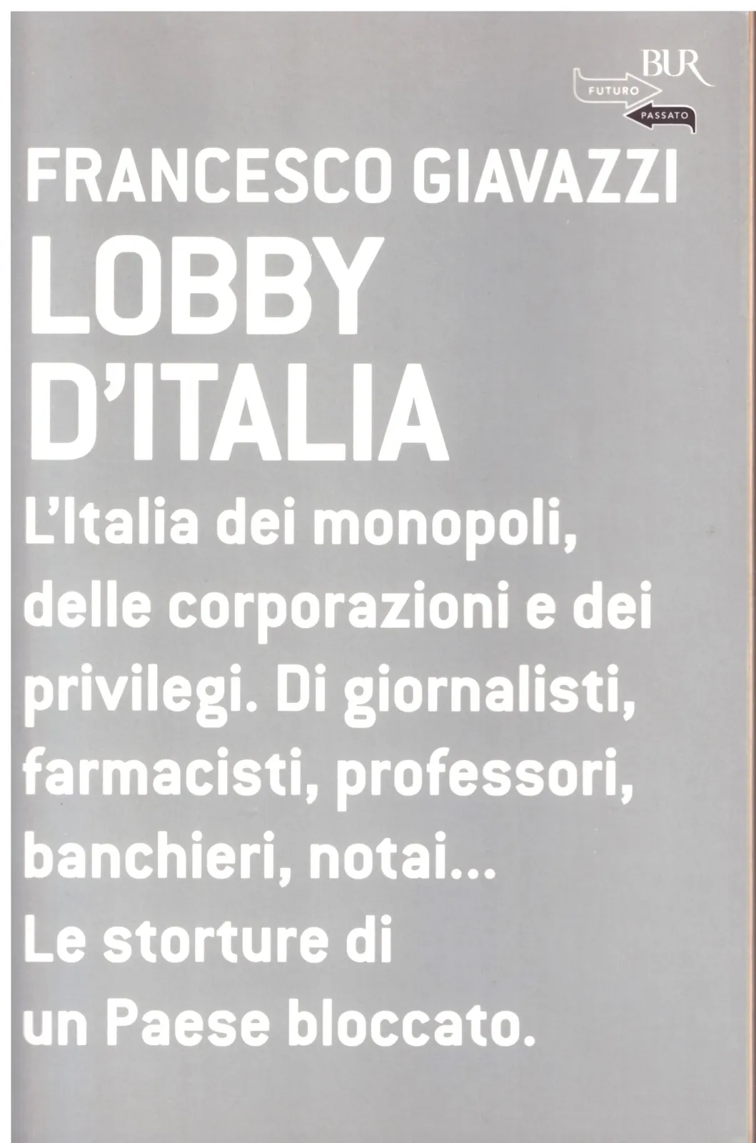 LOBBY D'ITALIA - Francesco Giavazzi.