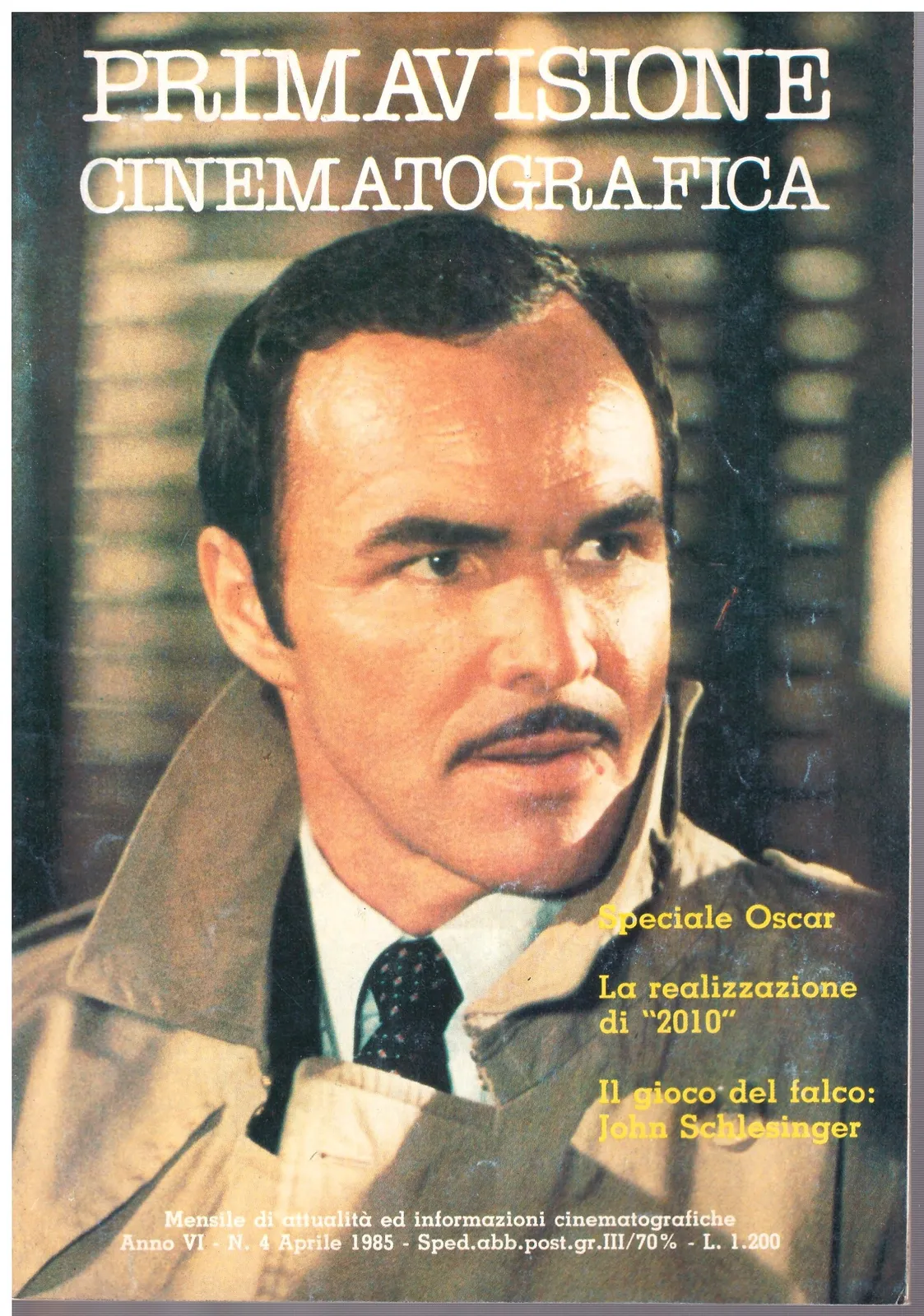 PRIMAVISIONE CINEMATOGRAFICA - RIVISTA.