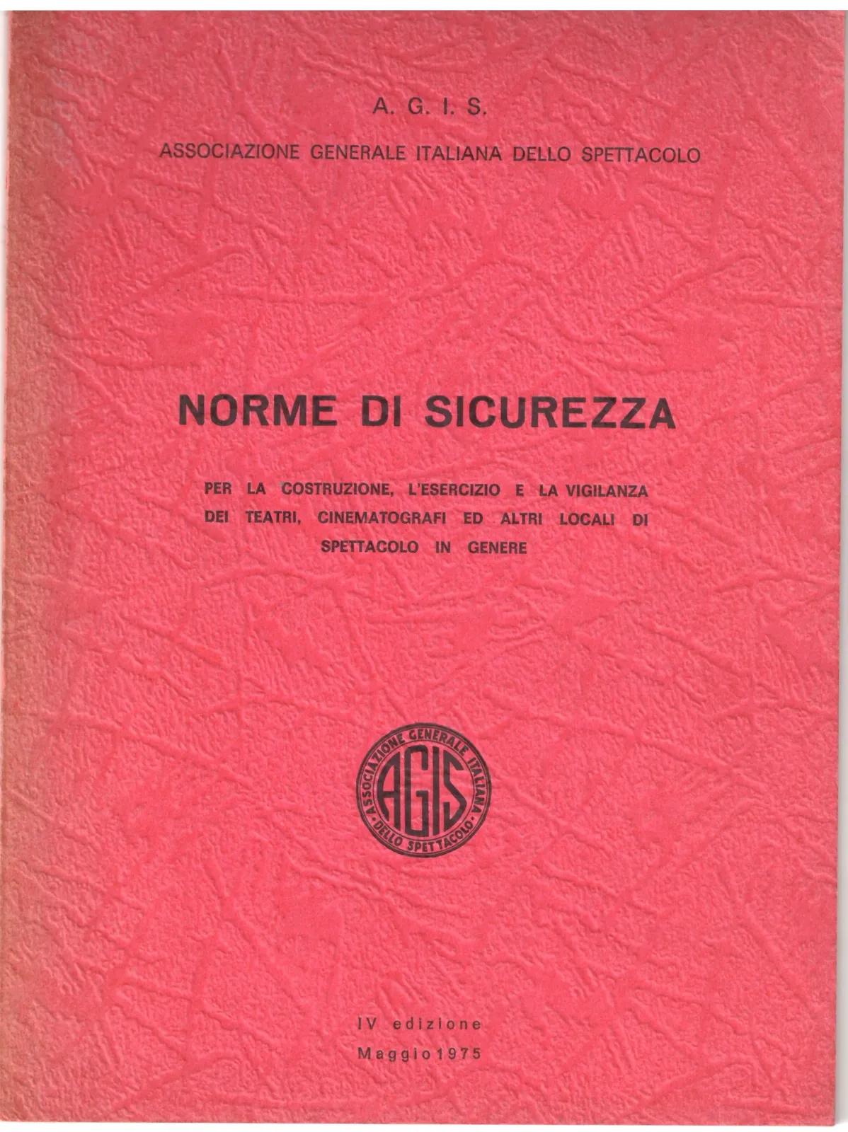 A.G.I.S -Norme di sicurezza