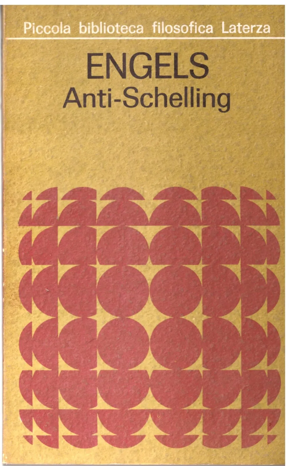 ENGELS -Anti-Schelling