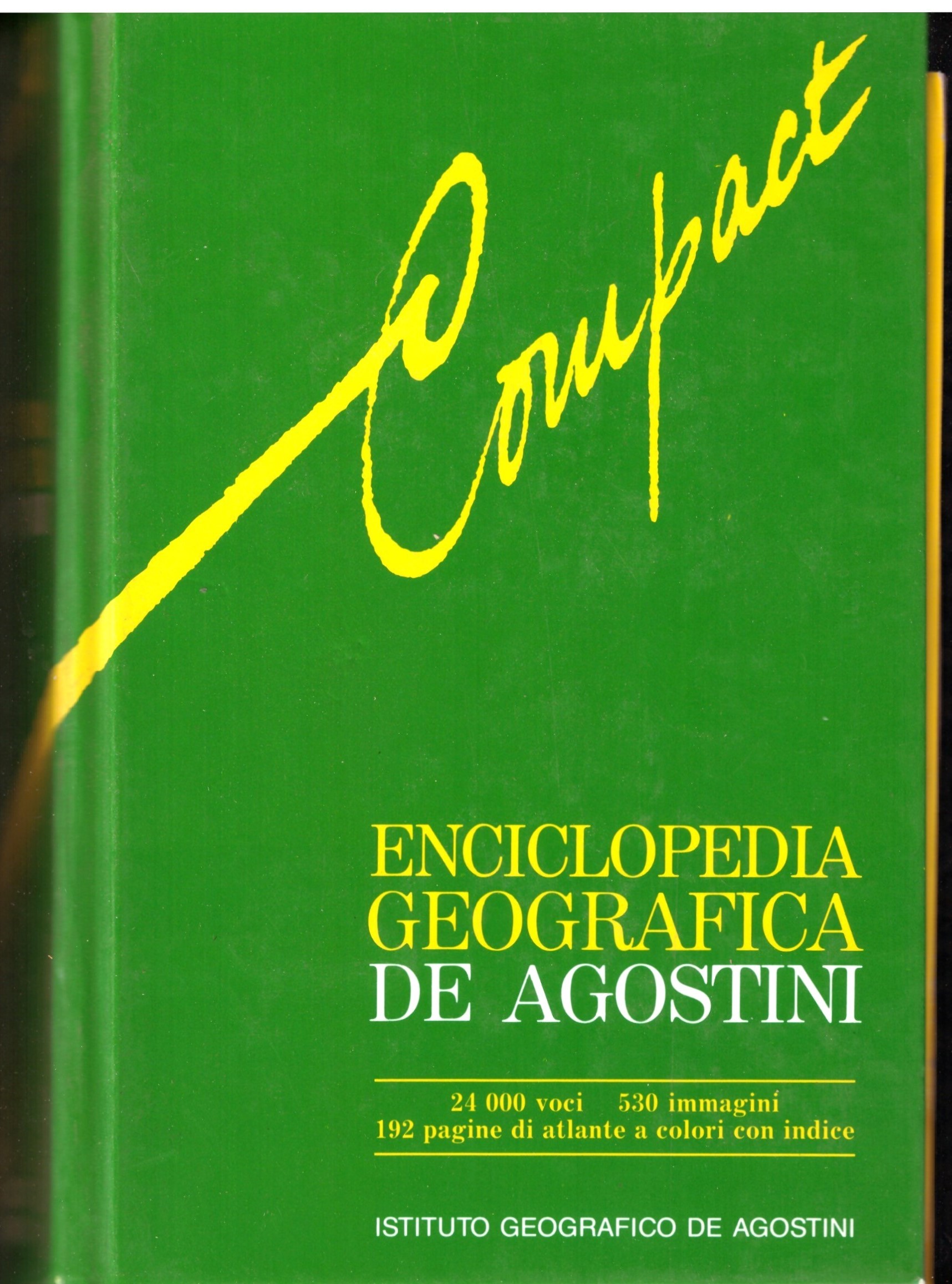 DE AGOSTINI - ENCICLOPEDIA GEOGRAFICA