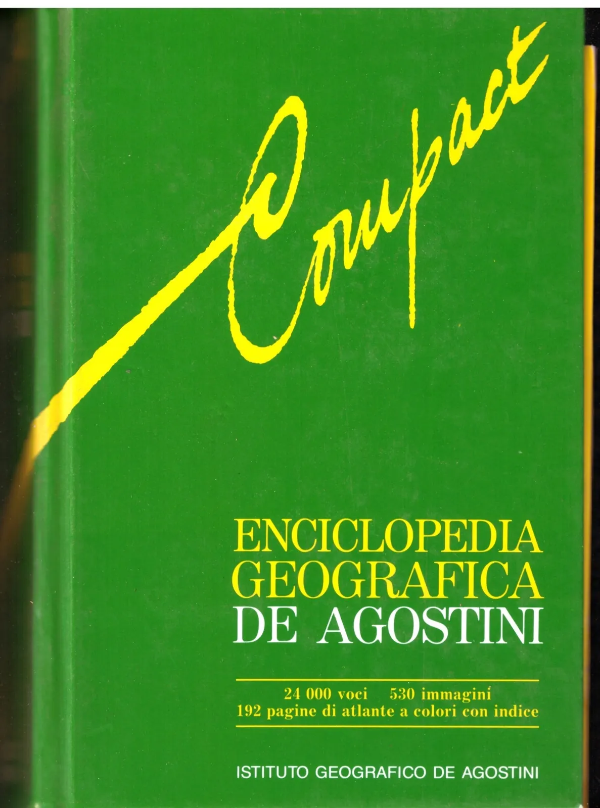 DE AGOSTINI - ENCICLOPEDIA GEOGRAFICA