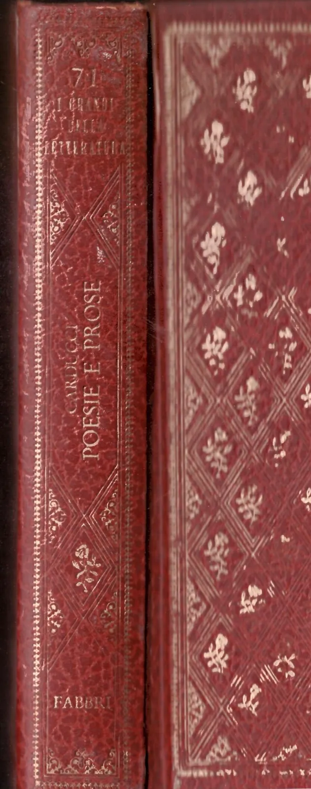 CARDUCCI -POESIE E PROSE