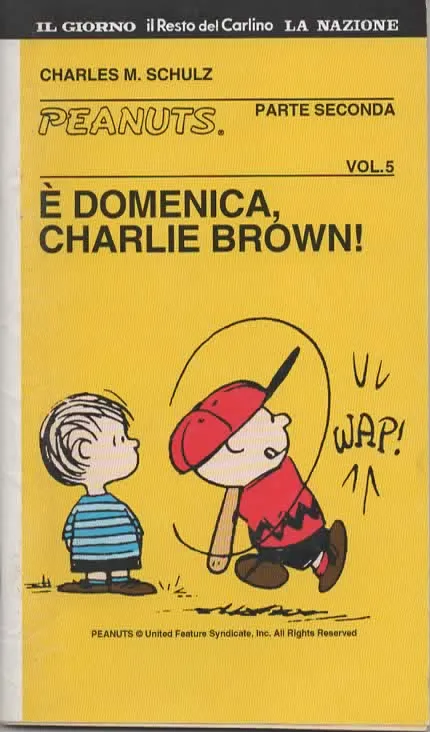 E’ DOMENICA CHARLIE BROWN! - CHARLES M. SHULZ (PARTE SECONDA)