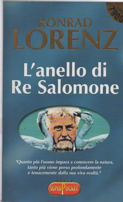 L’ANELLO DI RE SALOMONE – KONRAD LORENZ