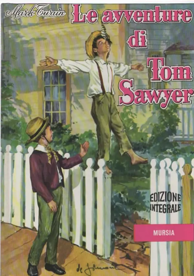 LE AVVENTURE DI TOM SAWYER – MARK TWAIN
