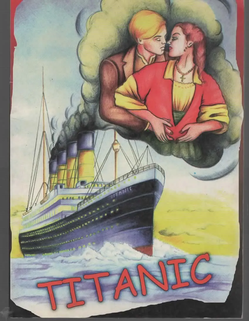 TITANIC – LIBRO DA COLORARE
