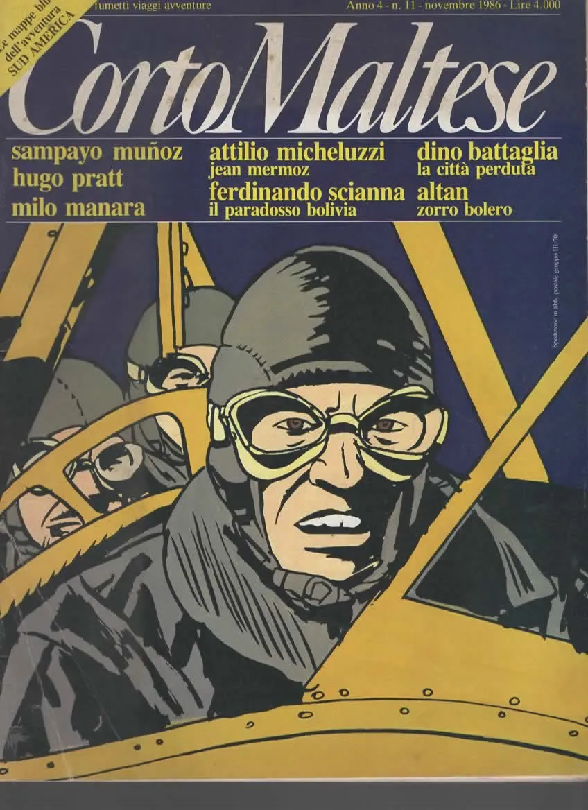 Corto Maltese ANNO 4 n.11 (1986)