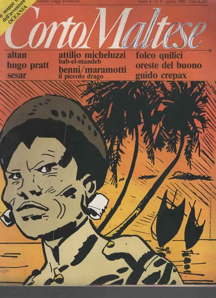 Corto Maltese ANNO 4 - n.4 (1986)