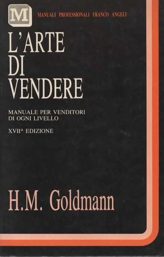 L’ARTE DI VENDERE – H.M. Goldman (1987)