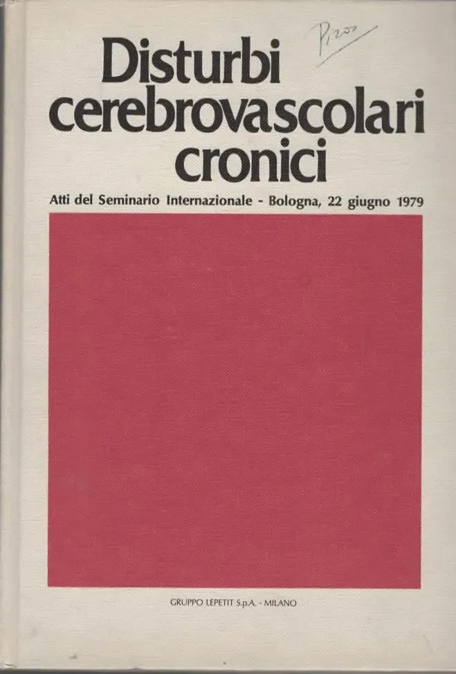 Disturbi cerebrovascolari cronici – GRUPPO LEPETIT (1980)