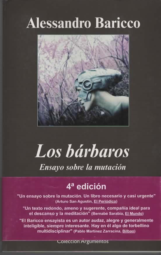 Los bàrbaros – Alessandro Baricco (In lingua spagnola)