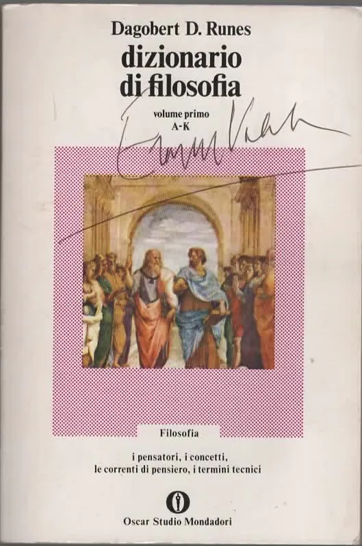 Dizionario di filosofia – Dagober D. Runes (1972)