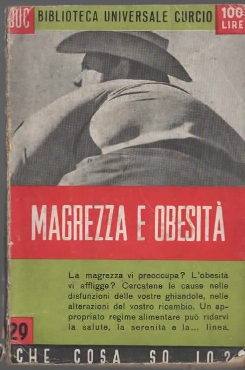 MAGREZZA E OBESITÀ – BIBLIOTECA UNIVERSALE CURCIO  ROVINATO