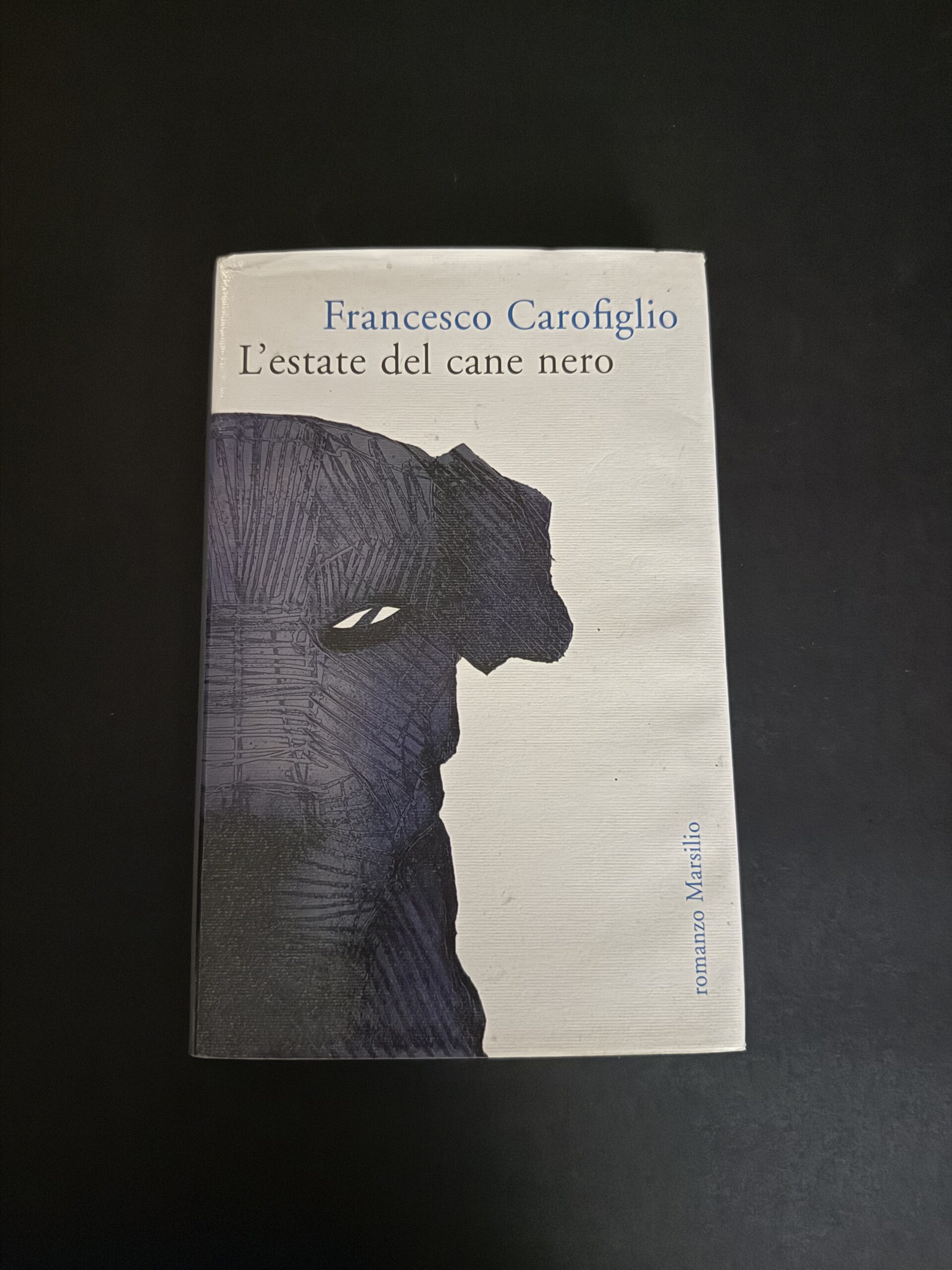 L'estate del cane nero di Francesco Carofiglio