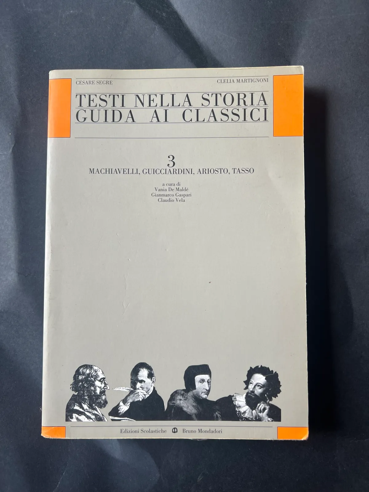 Testi nella storia-Guida ai classici di Cesare Segre e Clelia Martignoni