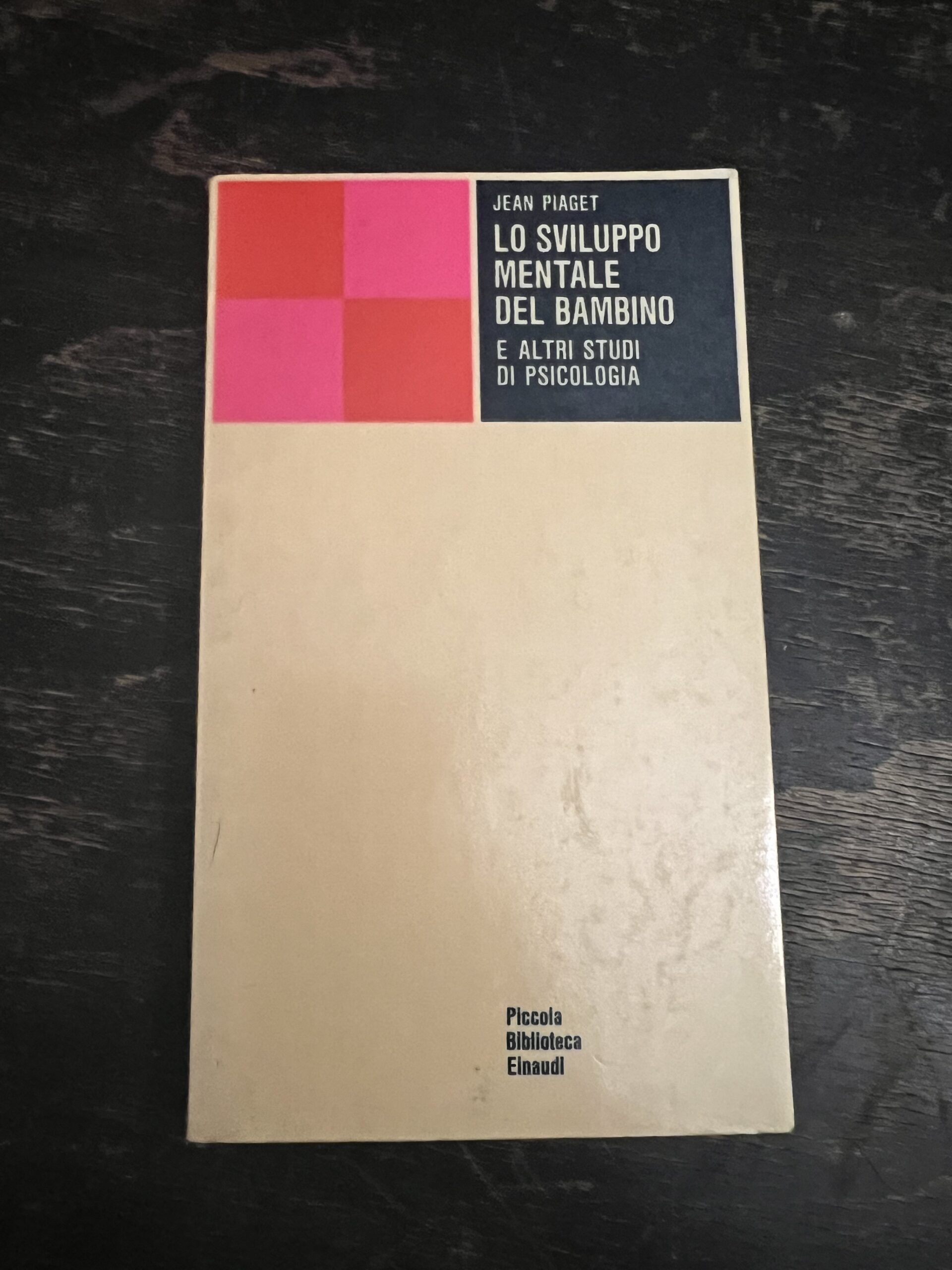 Lo sviluppo mentale del bambino di Jean Piaget