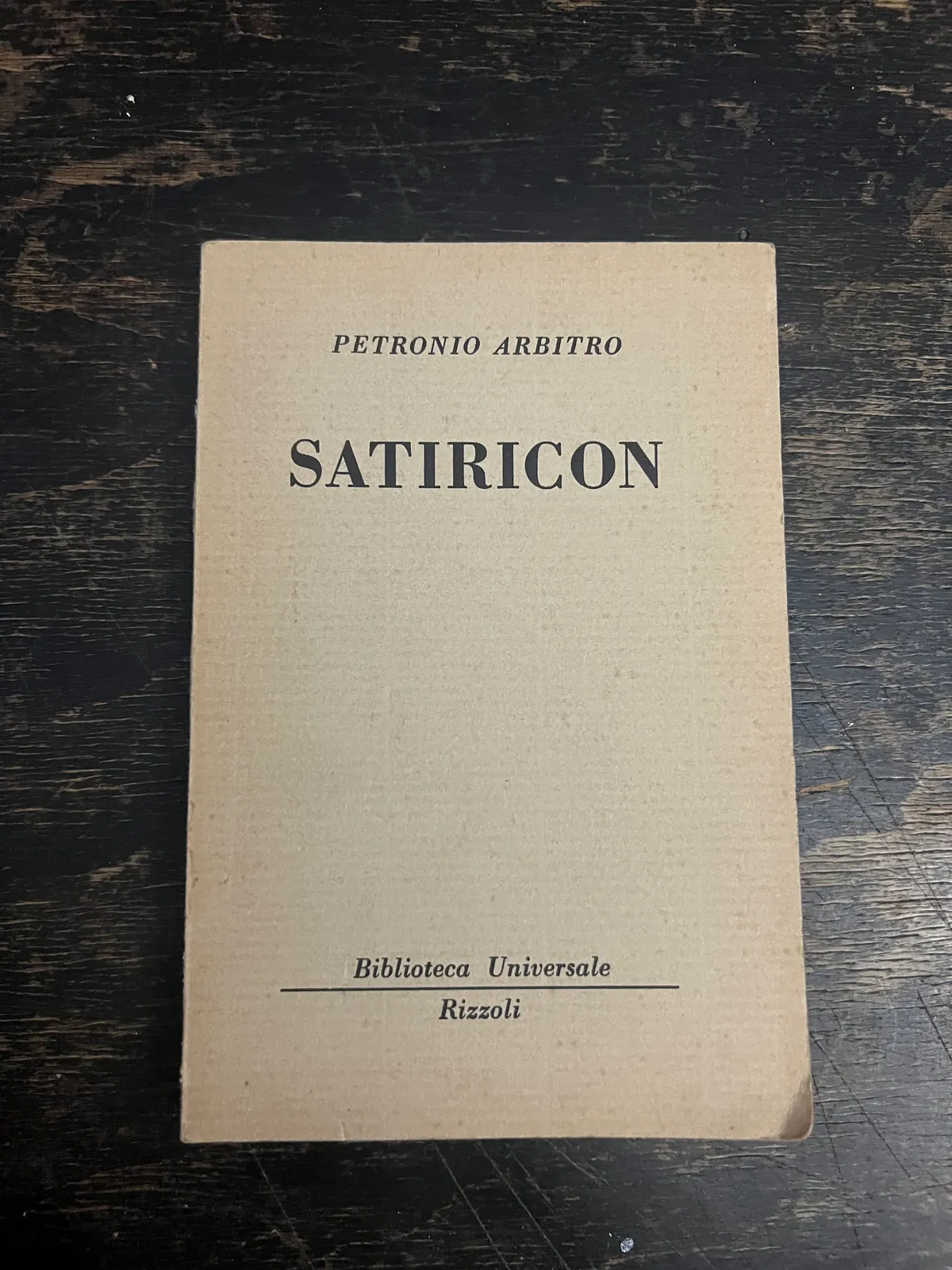 Aulo Persio Flacco - Il libro delle Satire -Rizzoli